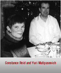 Constance Reid and Yuri Matiyasevich
