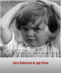 Julia Robinson: A Life in Mathematics